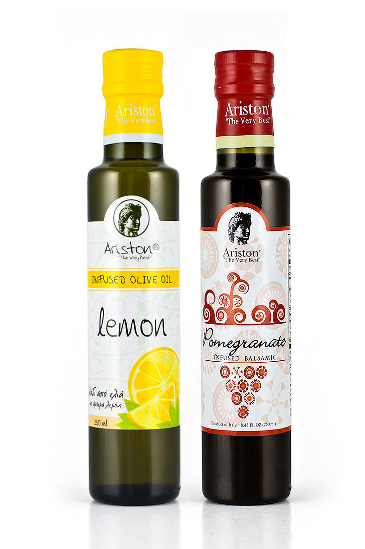 Ariston Sicilian Lemon Infused White Balsamic 8.45 fl oz Code#232, Ariston  Specialties